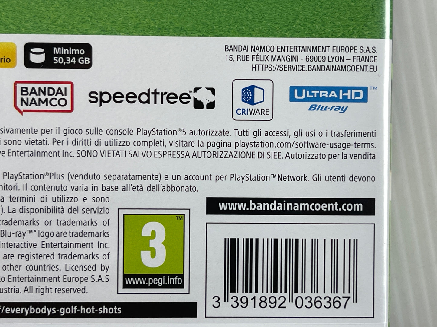 PS5 Everybody's Golf Hot Shots (EU Ver)
