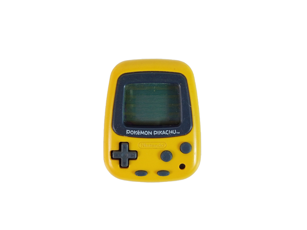 (FOR PARTS) 1995 Nintendo Pocket Pikachu Step Counter Pedometer (YELLOW) B