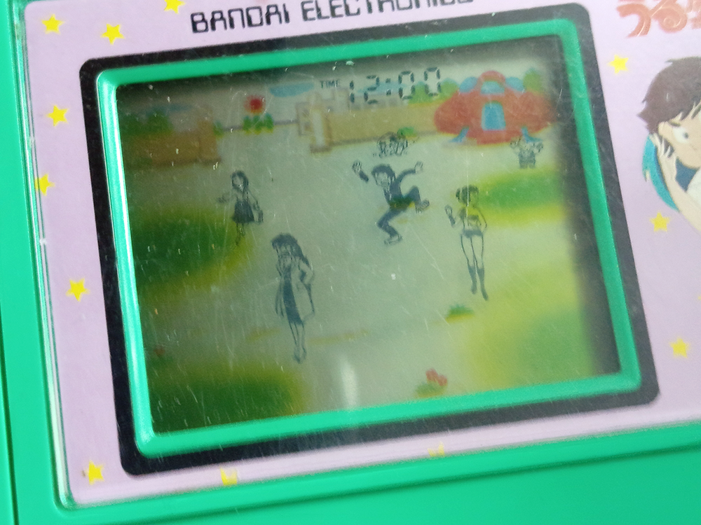 1980 BANDAI Urusei Yatsura LUM LSI LCD Handheld