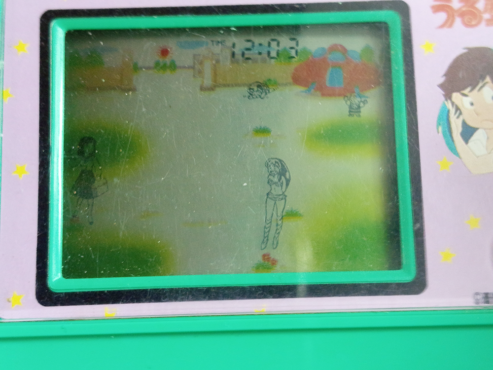 1980 BANDAI Urusei Yatsura LUM LSI LCD Handheld