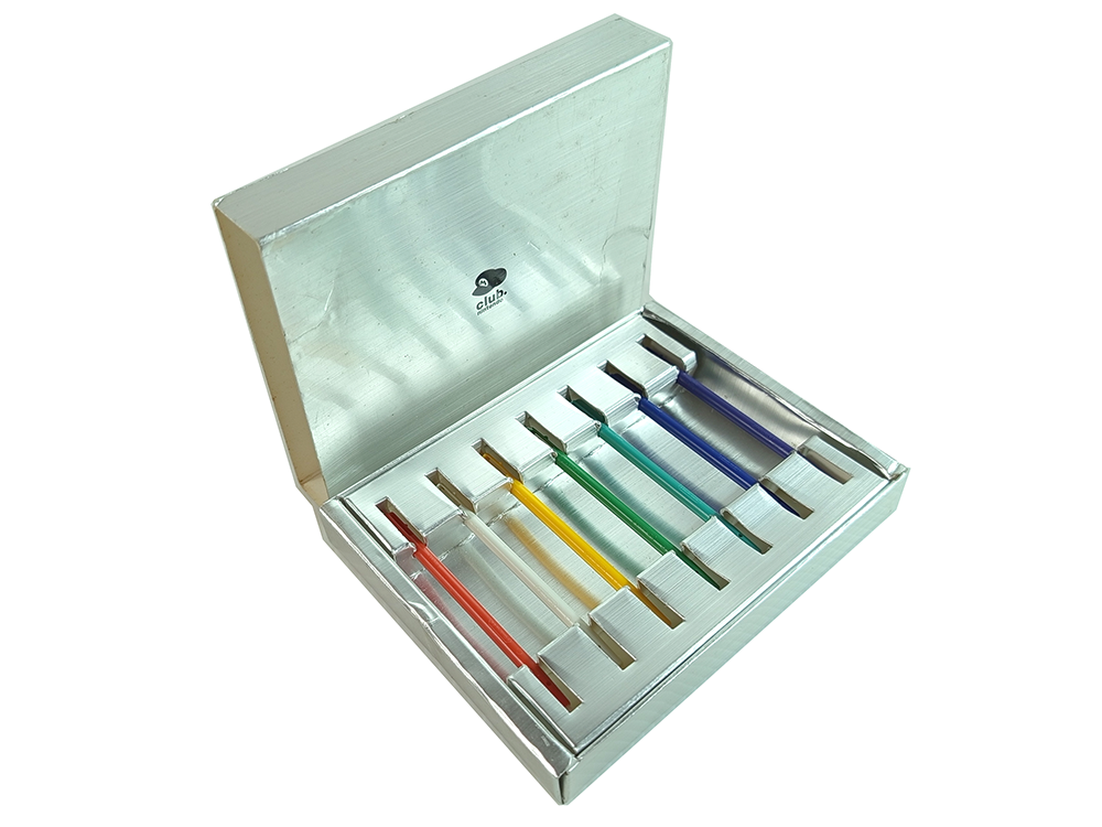 Club Nintendo Original DS Touch pen 7 rainbow color stylus set Limited