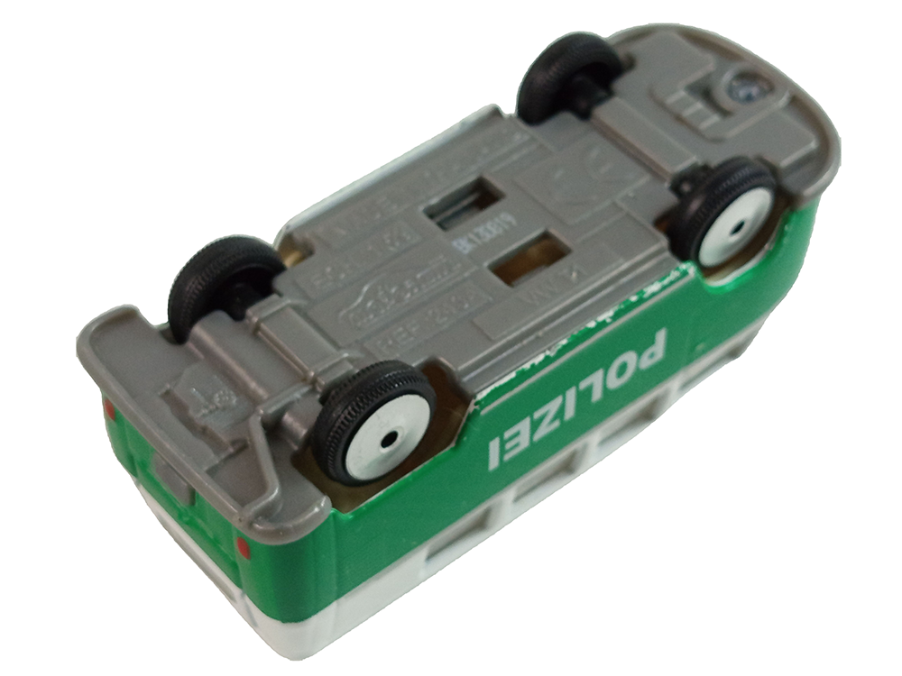 Majorette Volkswagen T1 Polizei Green / White (Car Model)
