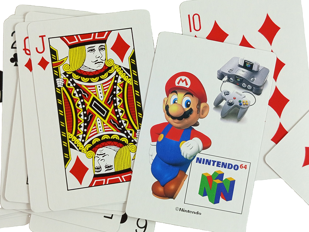 NINTENDO Mario 64 Playing 52 Card Deck