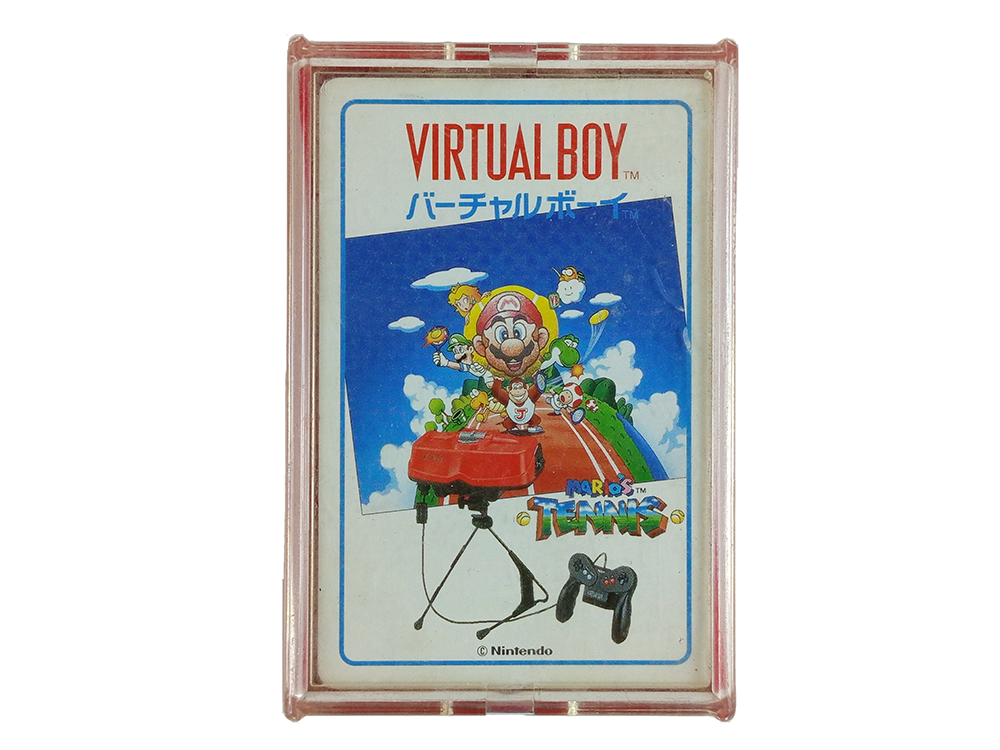 NINTENDO Virtual Boy Mario Playing 52 Card Deck