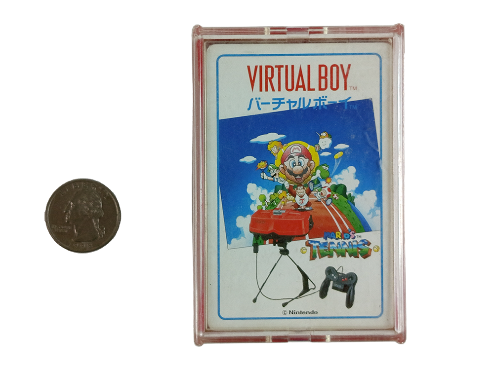 NINTENDO Virtual Boy Mario Playing 52 Card Deck