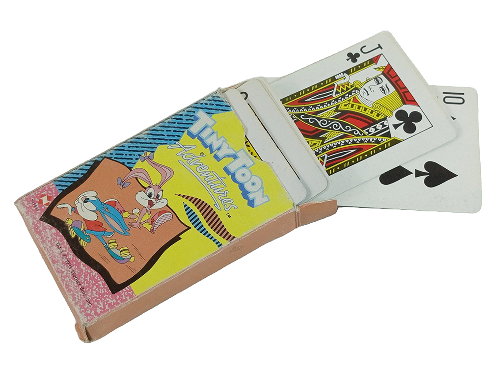 Warner Bros 1991 TINY TOON ADVENTURES Playing 52 Card Deck