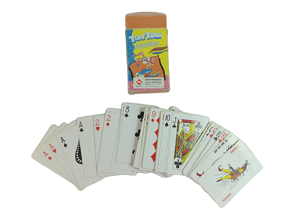 Warner Bros 1991 TINY TOON ADVENTURES Playing 52 Card Deck