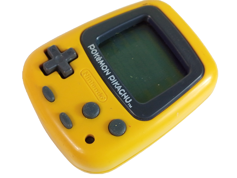 (FOR PARTS)1995 Nintendo Pocket Pikachu Step Counter Pedometer (YELLOW) A