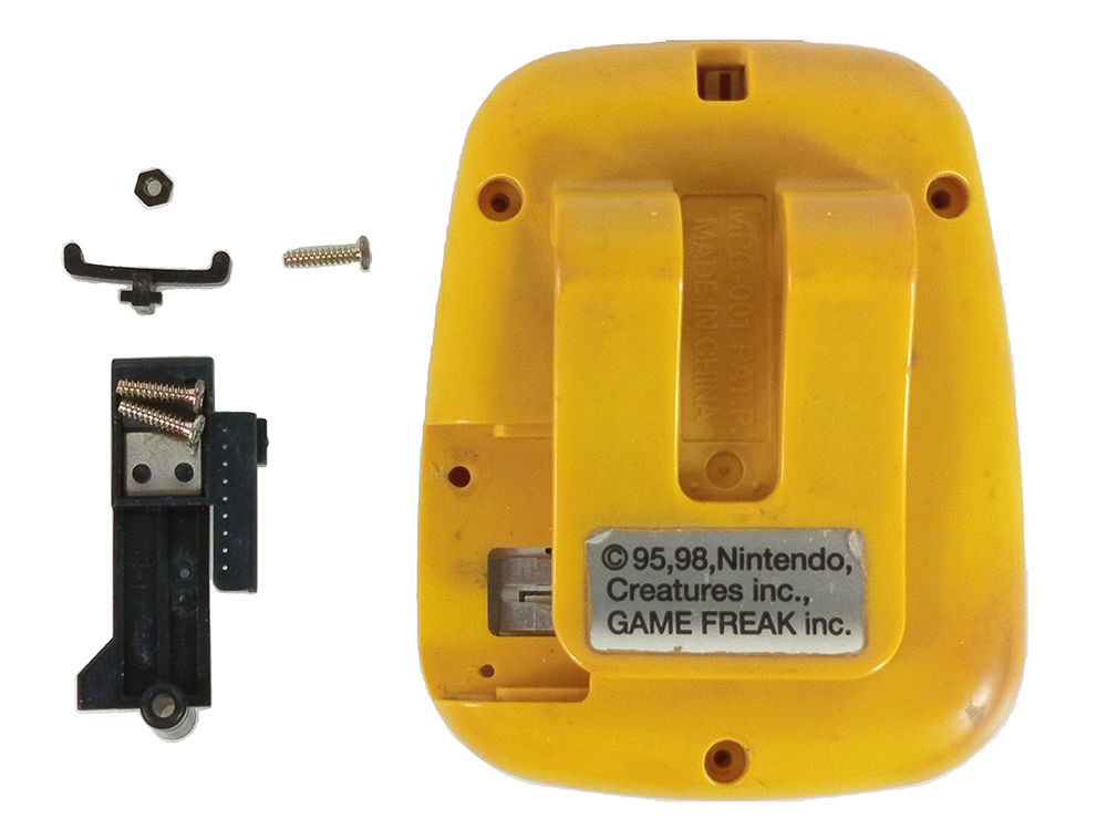 (FOR PARTS)1995 Nintendo Pocket Pikachu Step Counter Pedometer (YELLOW) A
