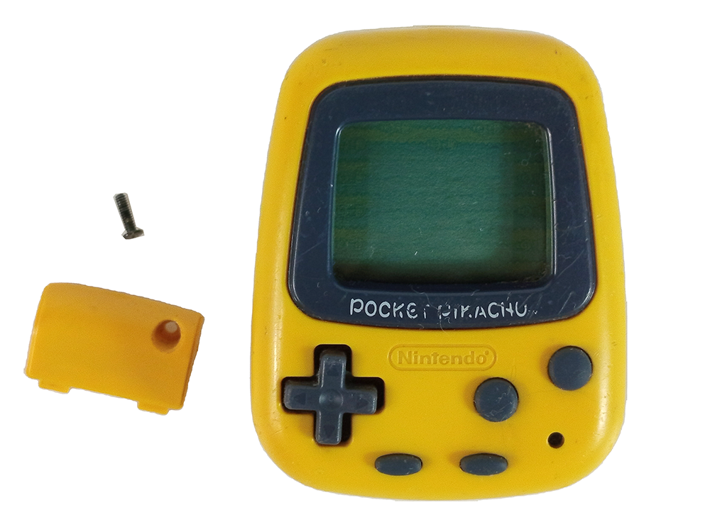 1995 Nintendo Pocket Pikachu Step Counter Pedometer (YELLOW)