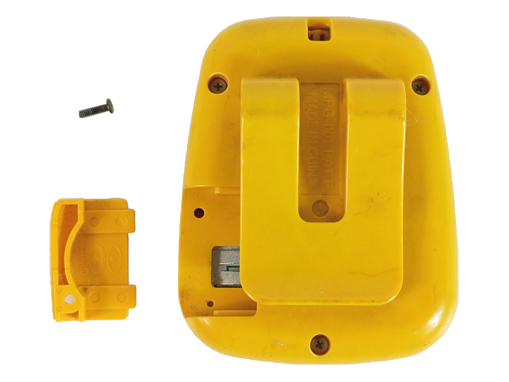 (FOR PARTS) 1995 Nintendo Pocket Pikachu Step Counter Pedometer (YELLOW)