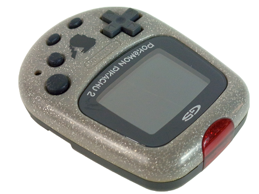 1999 Nintendo Pocket Pikachu Step Counter Pedometer (GRAY, CMG-USA)