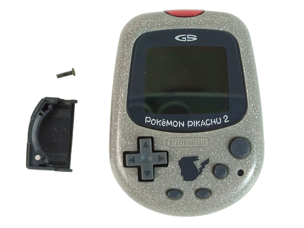 1999 Nintendo Pocket Pikachu Step Counter Pedometer (GRAY, CMG-USA)