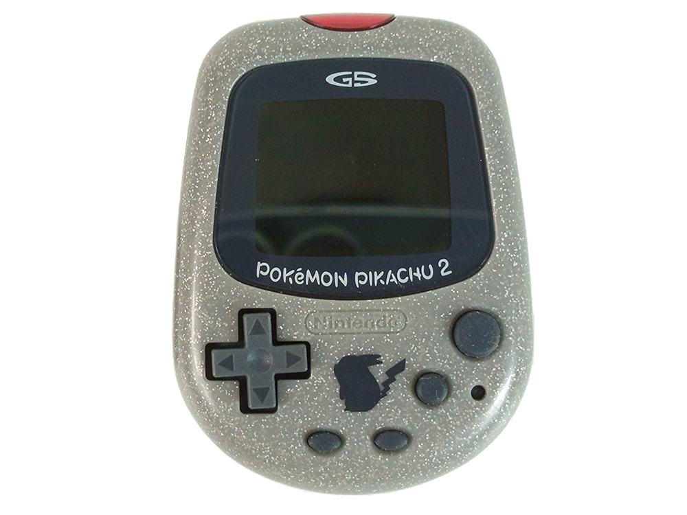 1999 Nintendo Pocket Pikachu Step Counter Pedometer (GRAY, CMG-USA)