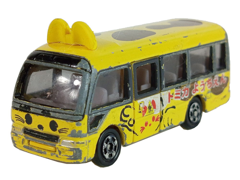 2004 TOMY/TOMICA TOYOTA COASTER BUS No. 92 (Car Model, Metal)