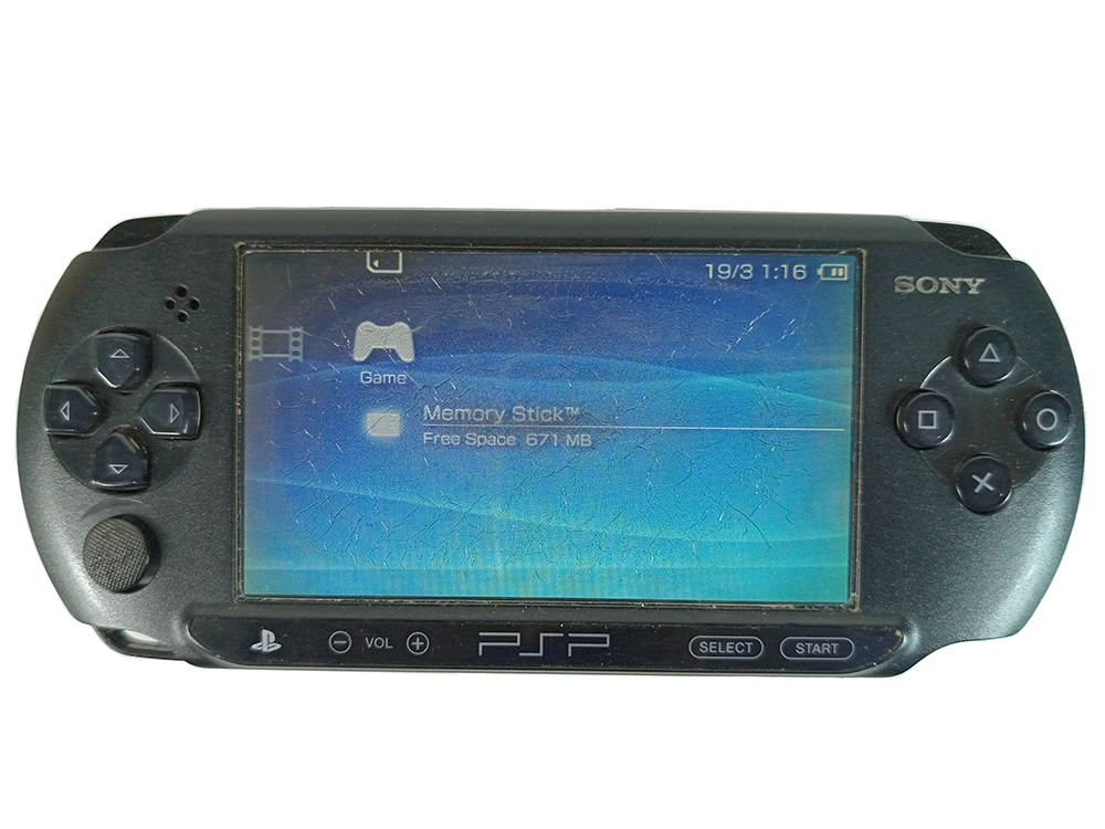 Sony Playstation Portable street (psp-e1003) Handheld (Black)