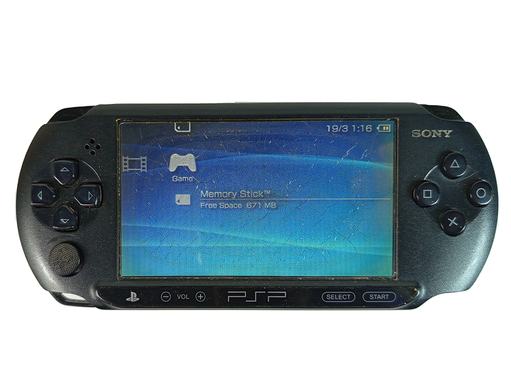 Sony Playstation Portable street (psp-e1003) Handheld (Black)