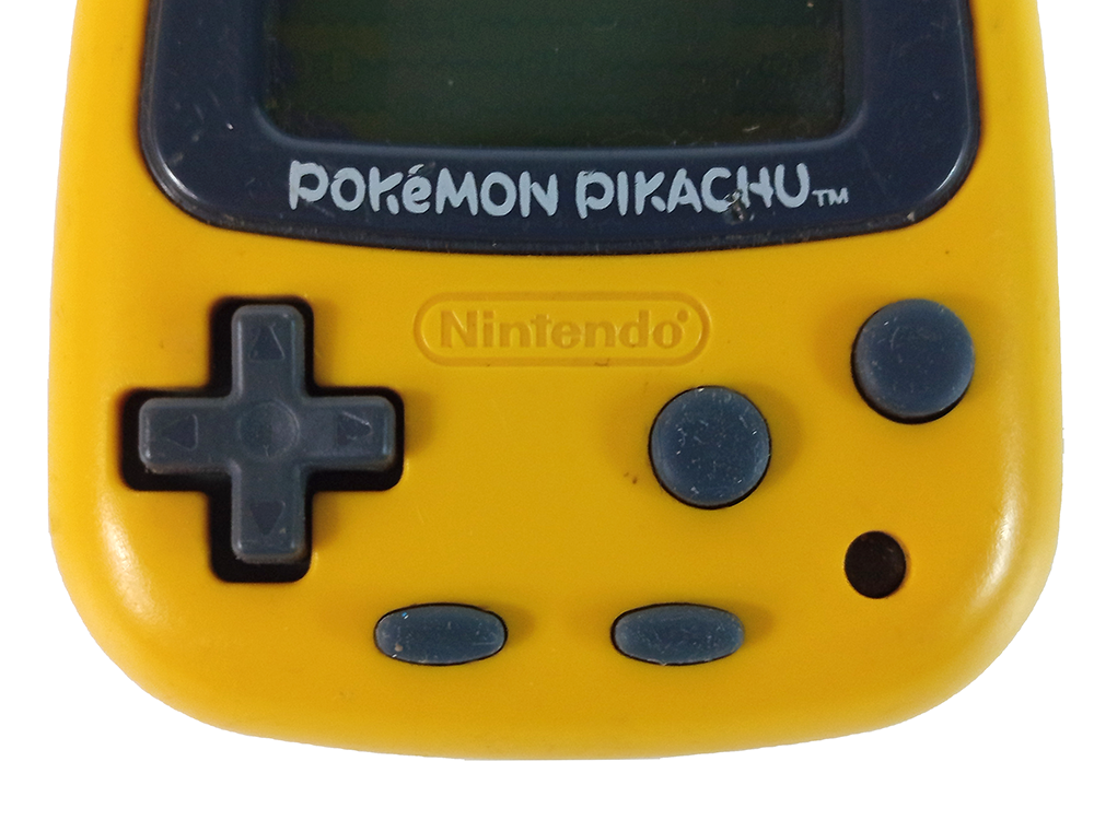 (FOR PARTS) 1995 Nintendo Pocket Pikachu Step Counter Pedometer (YELLOW) B