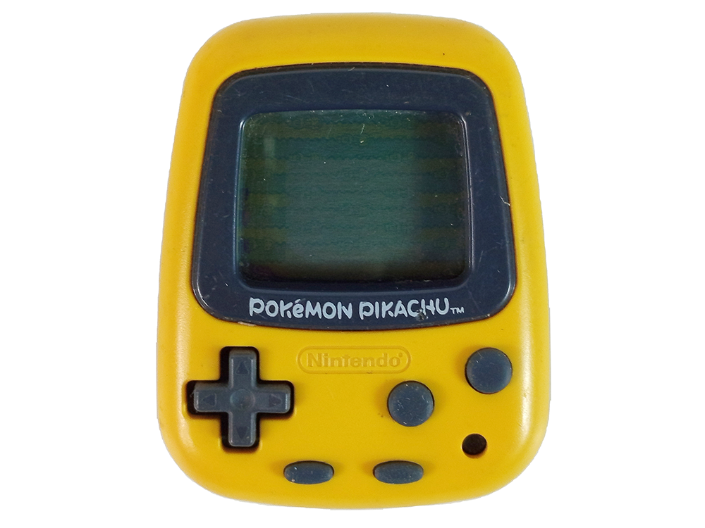 (FOR PARTS) 1995 Nintendo Pocket Pikachu Step Counter Pedometer (YELLOW) B