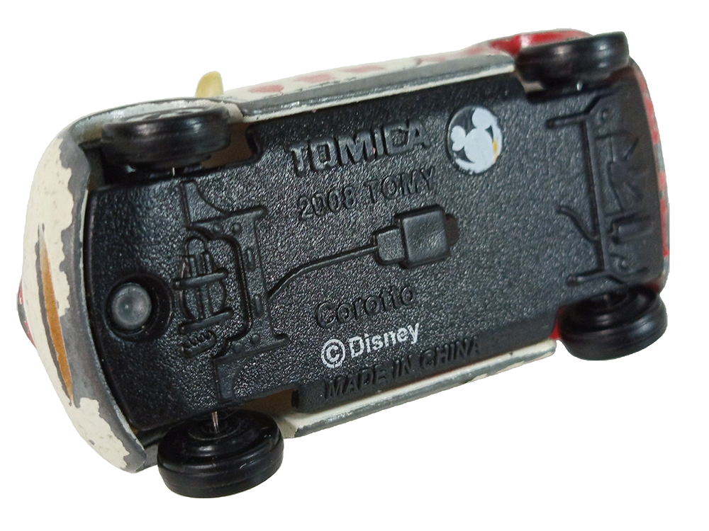 2008 TOMY/TOMICA DISNEY Corot Winnie the Pooh special car Christmas Red (Diecast Car, Metal)
