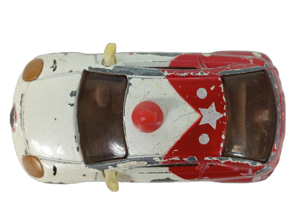 2008 TOMY/TOMICA DISNEY Corot Winnie the Pooh special car Christmas Red (Car Model, Metal)