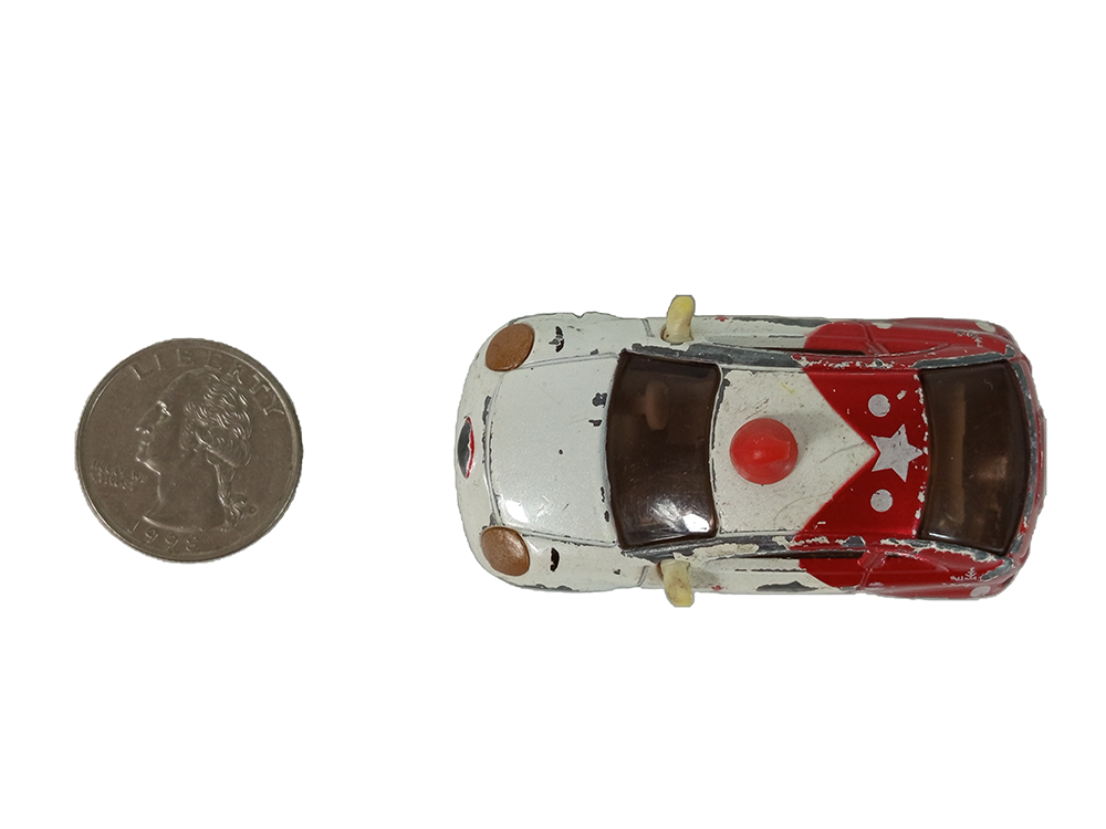 2008 TOMY/TOMICA DISNEY Corot Winnie the Pooh special car Christmas Red (Diecast Car, Metal)