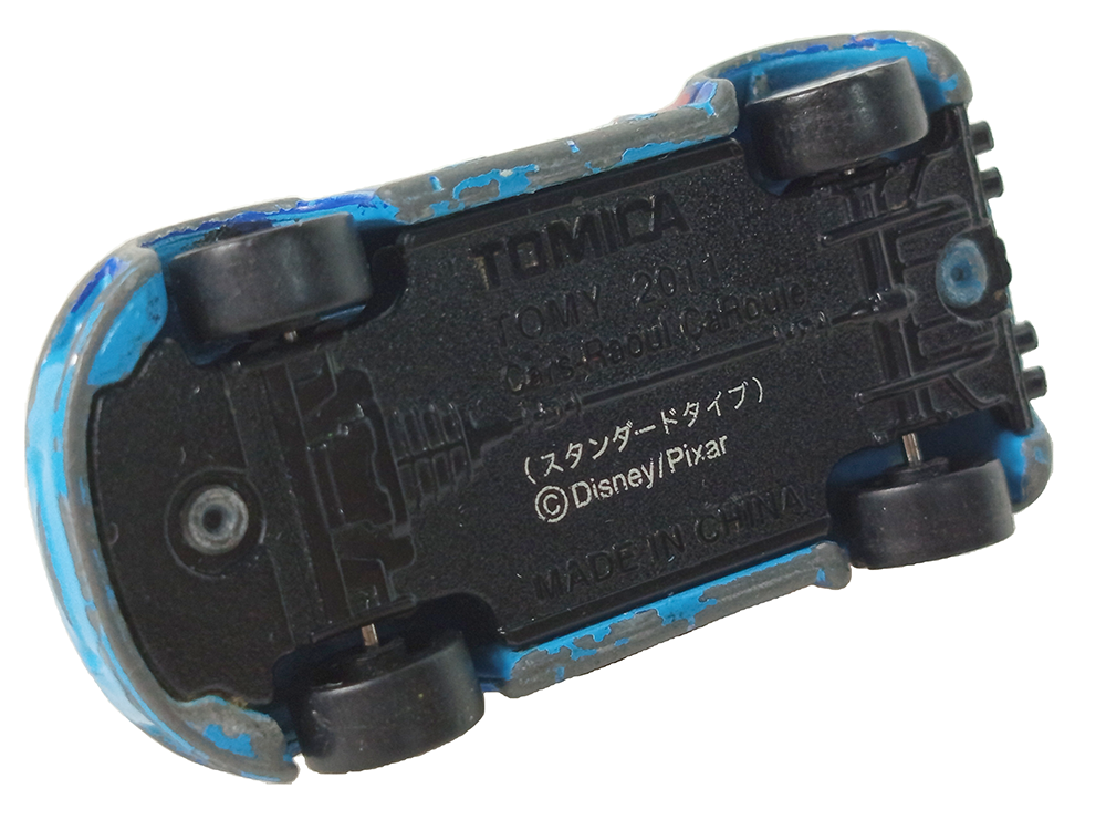 2011 TOMY/TOMICA DIsney/ Pixar Cars-Raoul CaRoule (Diecast Car, Metal)