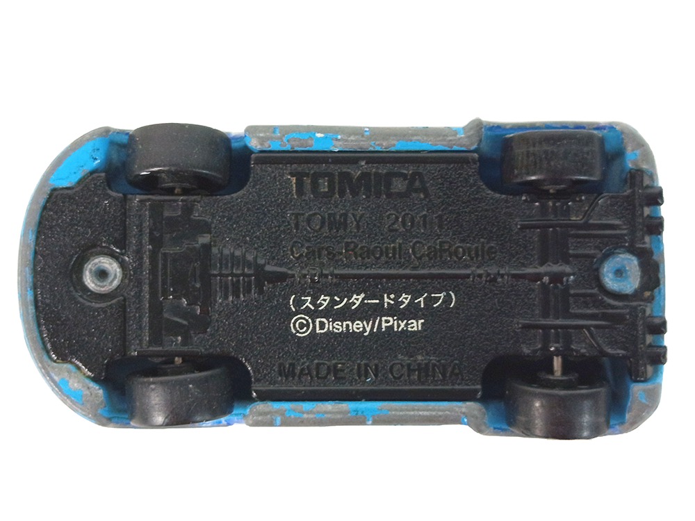 2011 TOMY/TOMICA DIsney/ Pixar Cars-Raoul CaRoule (Diecast Car, Metal)