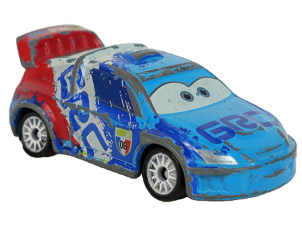 2011 TOMY/TOMICA DIsney/ Pixar Cars-Raoul CaRoule (Diecast Car, Metal)