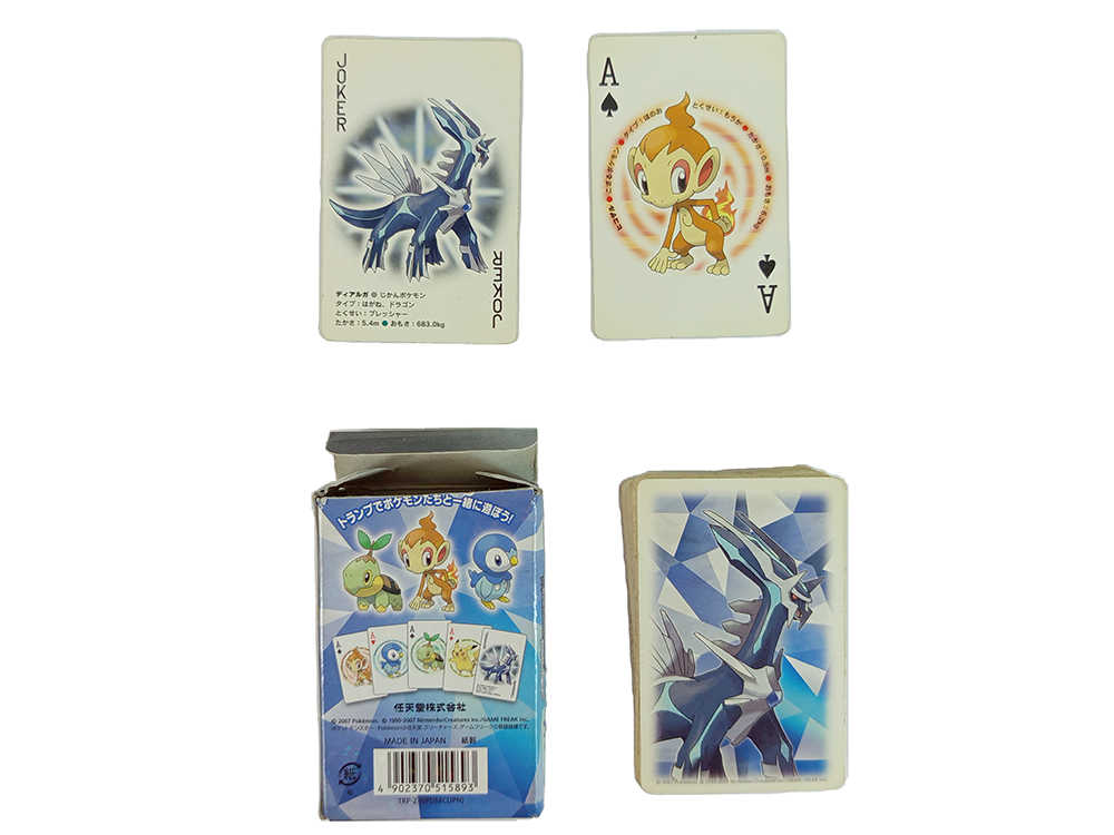 2007 NINTENDO POKEMON Playing Card Poker Deck Diamond