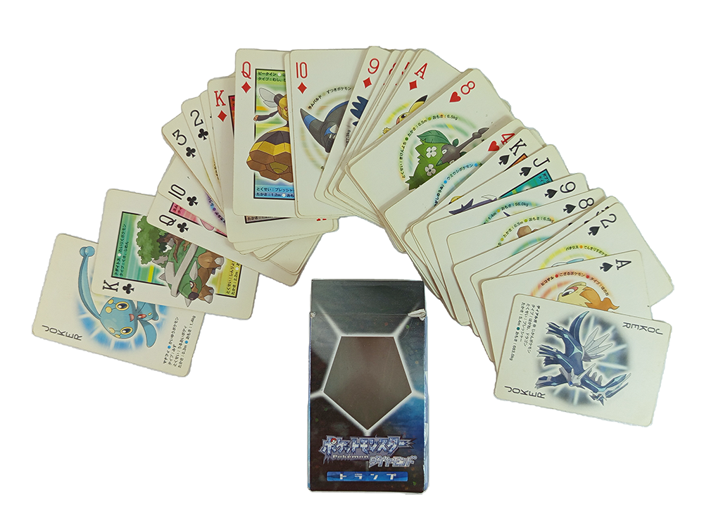 2007 NINTENDO POKEMON Playing Card Poker Deck Diamond
