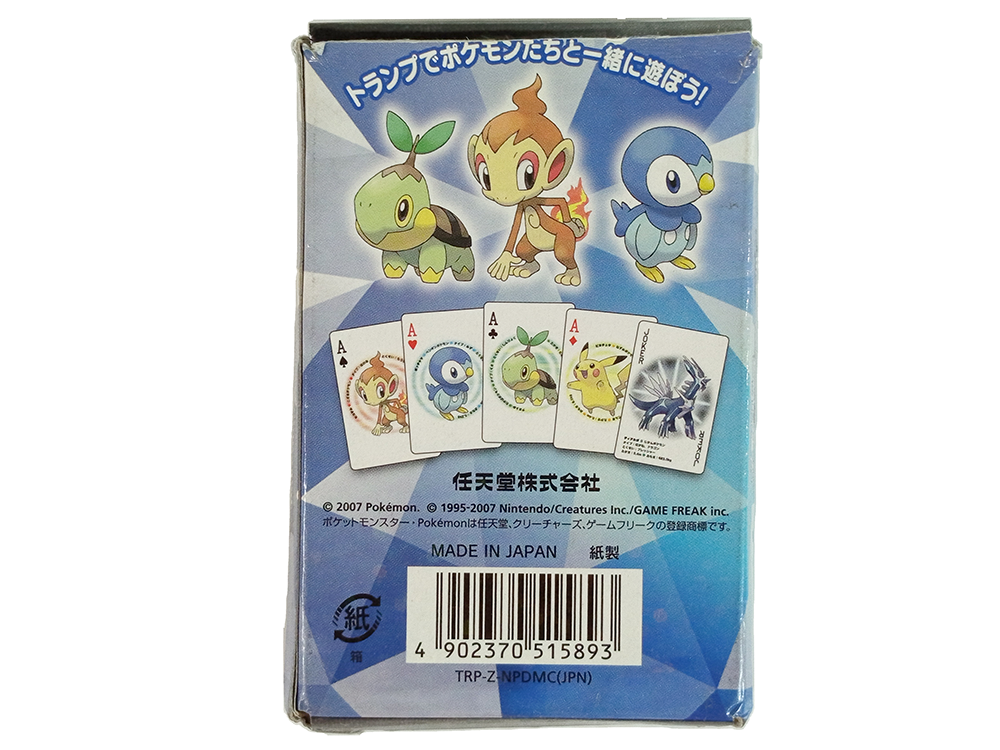 2007 NINTENDO POKEMON Playing Card Poker Deck Diamond