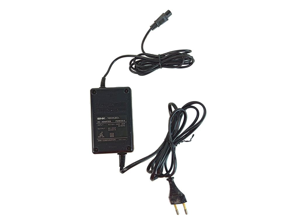 SNK NeoGeo-CD AC Adapter POWCD-X AC110V-240V 28W