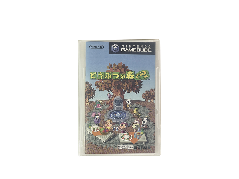 NGC Doubutsu no Mori e+/ Animal Crossing (JPN Ver, Manual +MEMORY CARD+ Disk only)