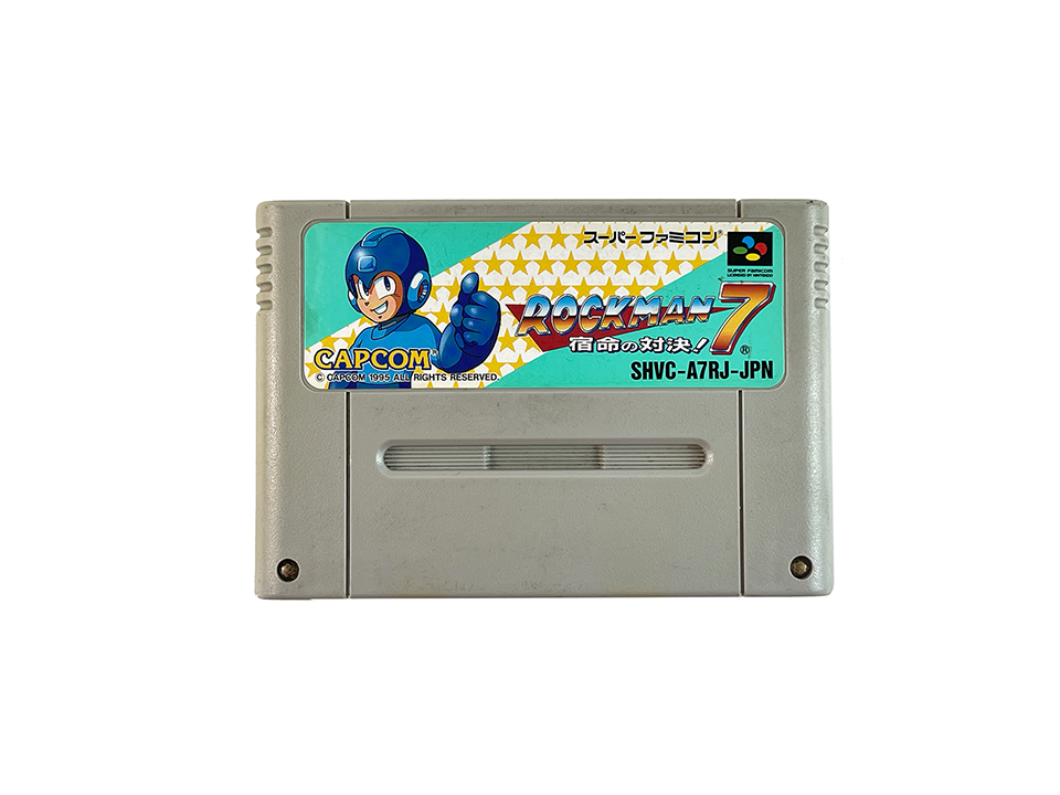 SFC Rockman 7 (JPN Ver, Loose Cartridge)