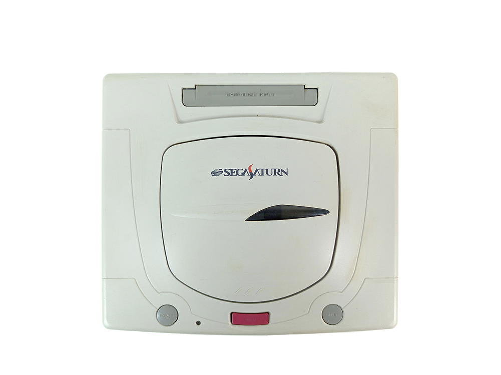 SEGA SATURN System HST-3220 (White, JPN VER)