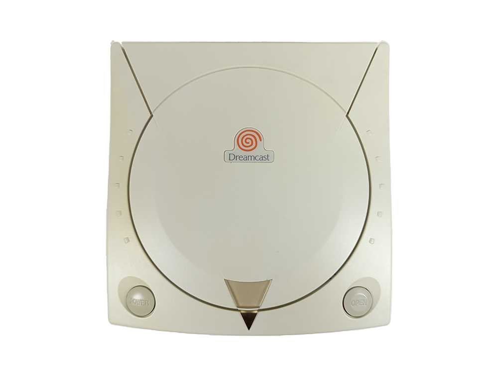(FOR PARTS) SEGA DC Dreamcast HKT-3000 Console W/ Modem (JPN Ver) (9353)