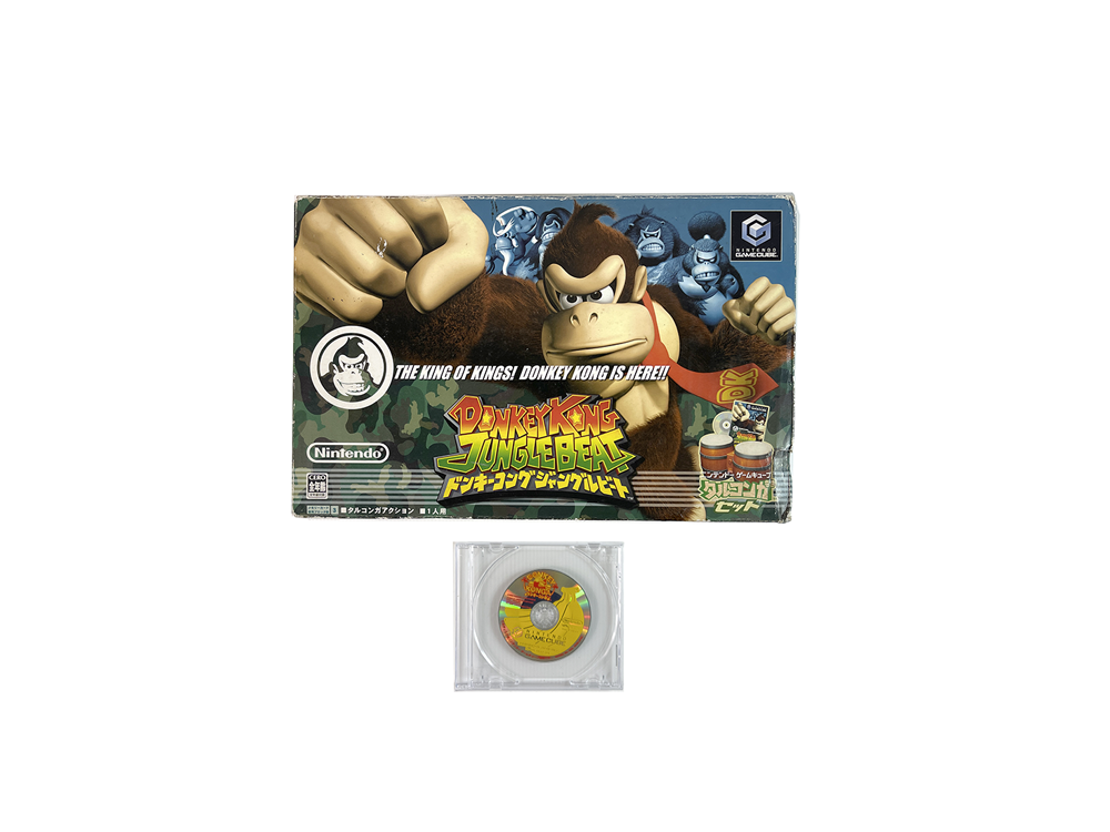 NGC Donkey Kong Jungle Beat W/ Bongos DOL-021