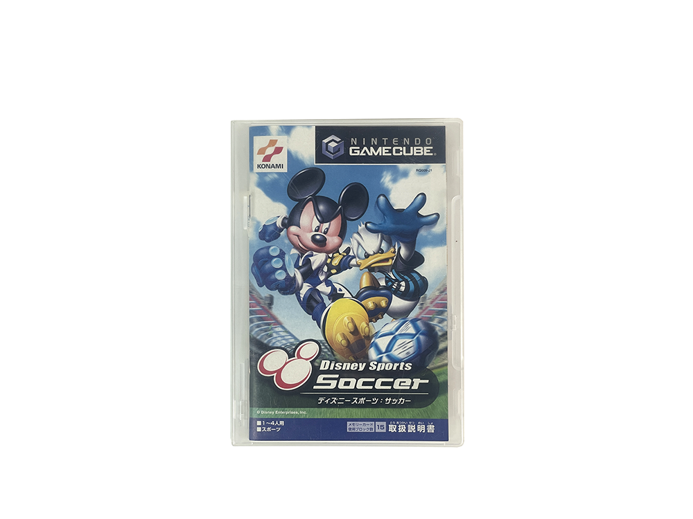 NGC Disney Sports Soccer (JPN Ver, Manual + Disk only)