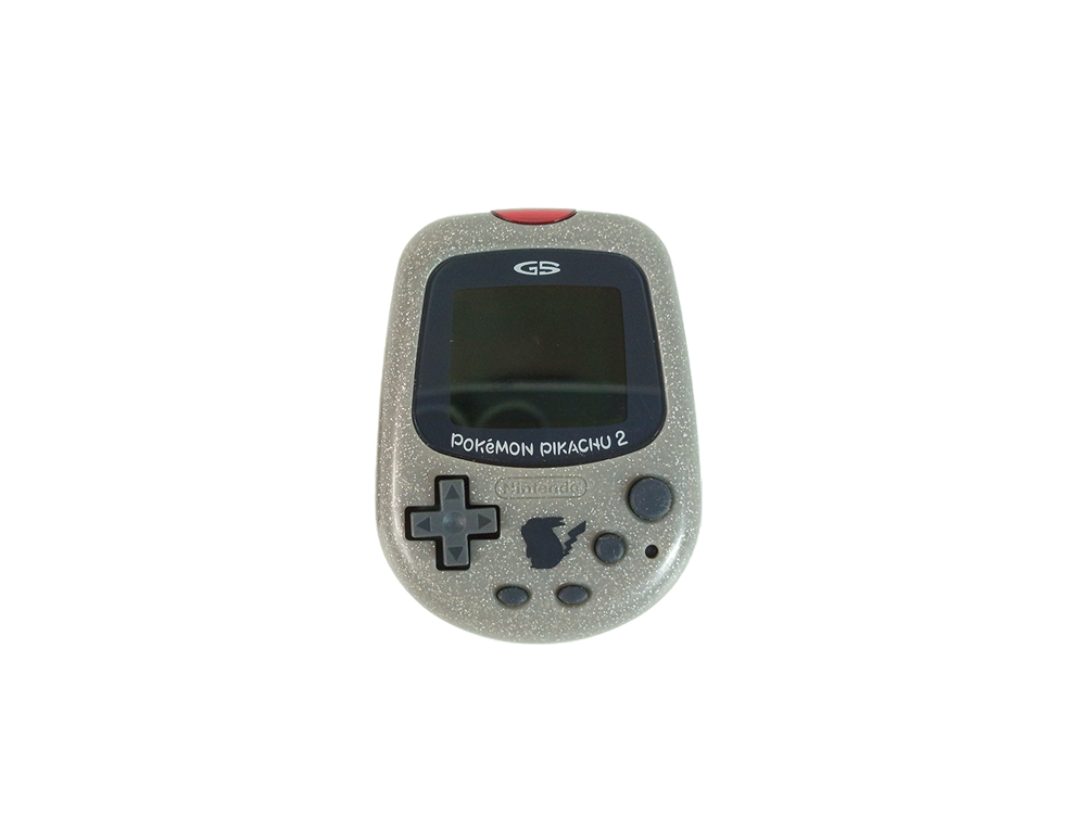 1999 Nintendo Pocket Pikachu Step Counter Pedometer (GRAY, CMG-USA)