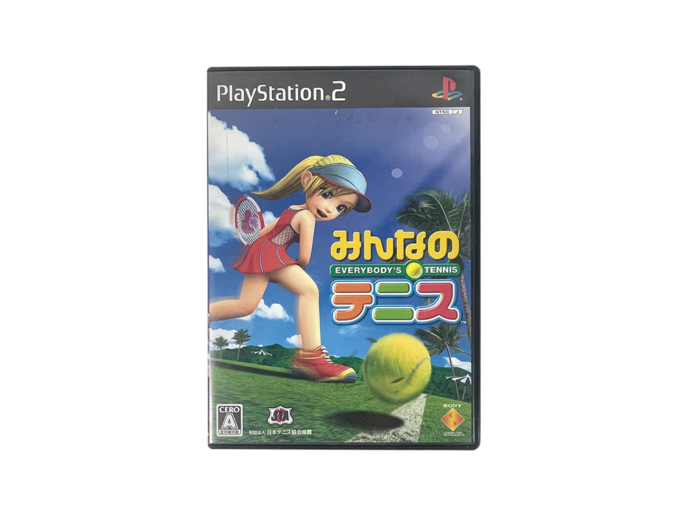 PS2 Minna no Tennis / Hot Shot Tennis (JPN Ver)