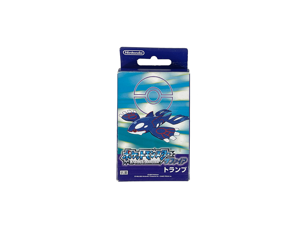 2003 NINTENDO Kyogre POKEMON Playing Card Poker Deck Sapphire