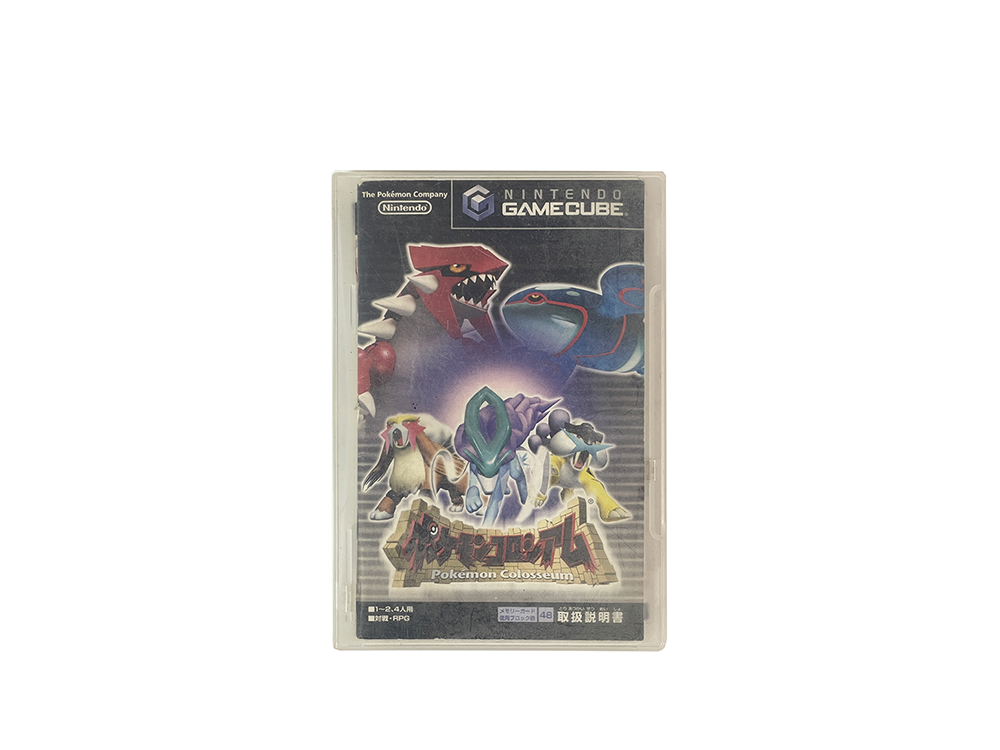NGC Pokémon Colosseum (JPN Ver, Manual + Disk only)