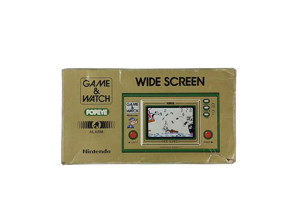GW Nintendo Game & Watch POPEYE Box (PP-23) EMPTY BOX
