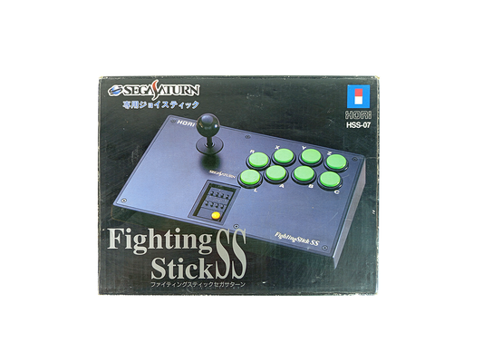 Sega SATURN HORI Fighting Stick SS W/ BOX HSS-07
