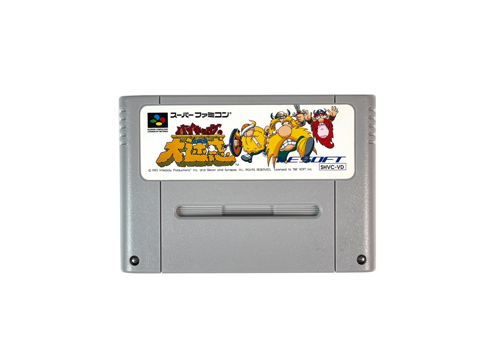 SFC Viking no Daimeiwaku/ Lost Viking (JPN Ver, Loose Cartridge)