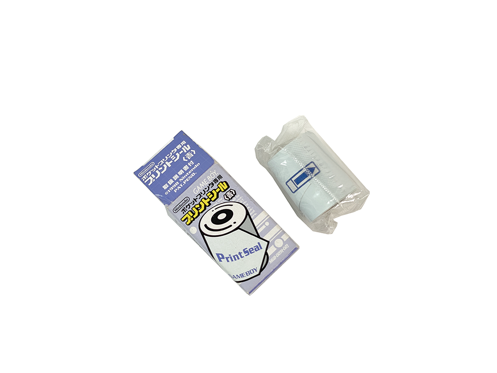 Nintendo GameBoy Print Seal MGB-009 (02) (Blue Box)