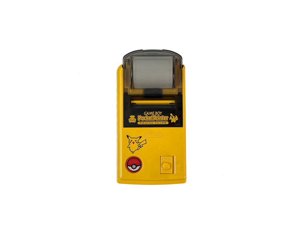Nintendo Gameboy Color Pocket Printer (Pikachu Yellow) MGB-007 (JPN Ver)