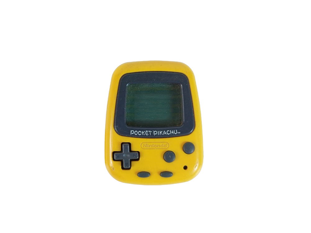 (FOR PARTS) 1995 Nintendo Pocket Pikachu Step Counter Pedometer (YELLOW)