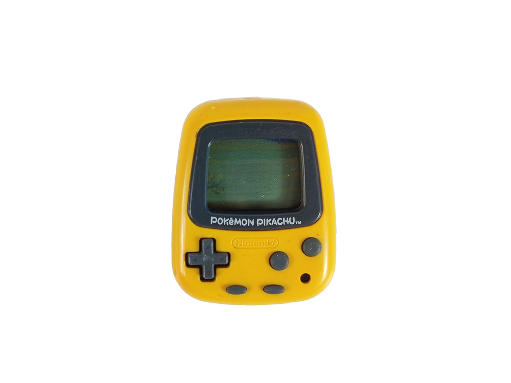 (FOR PARTS)1995 Nintendo Pocket Pikachu Step Counter Pedometer (YELLOW) A